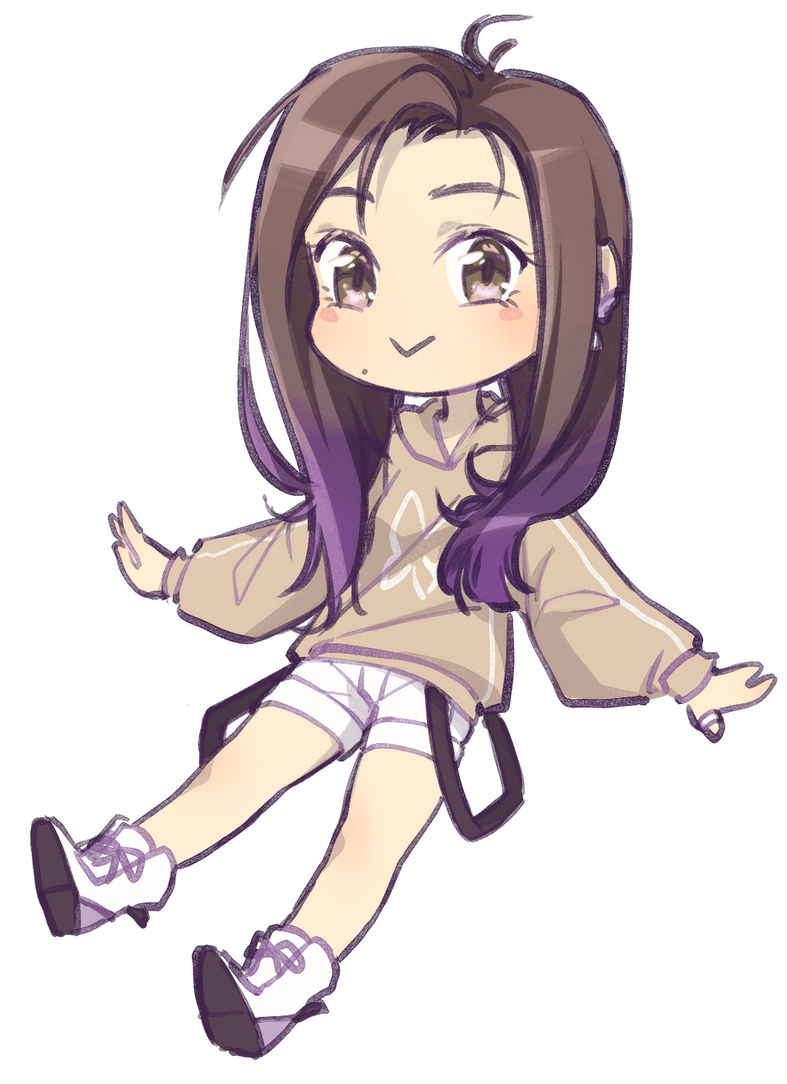 small drawing of iya!